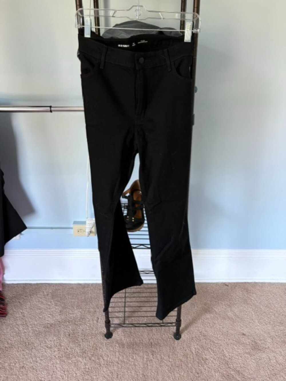 Black Bootcut Jeans